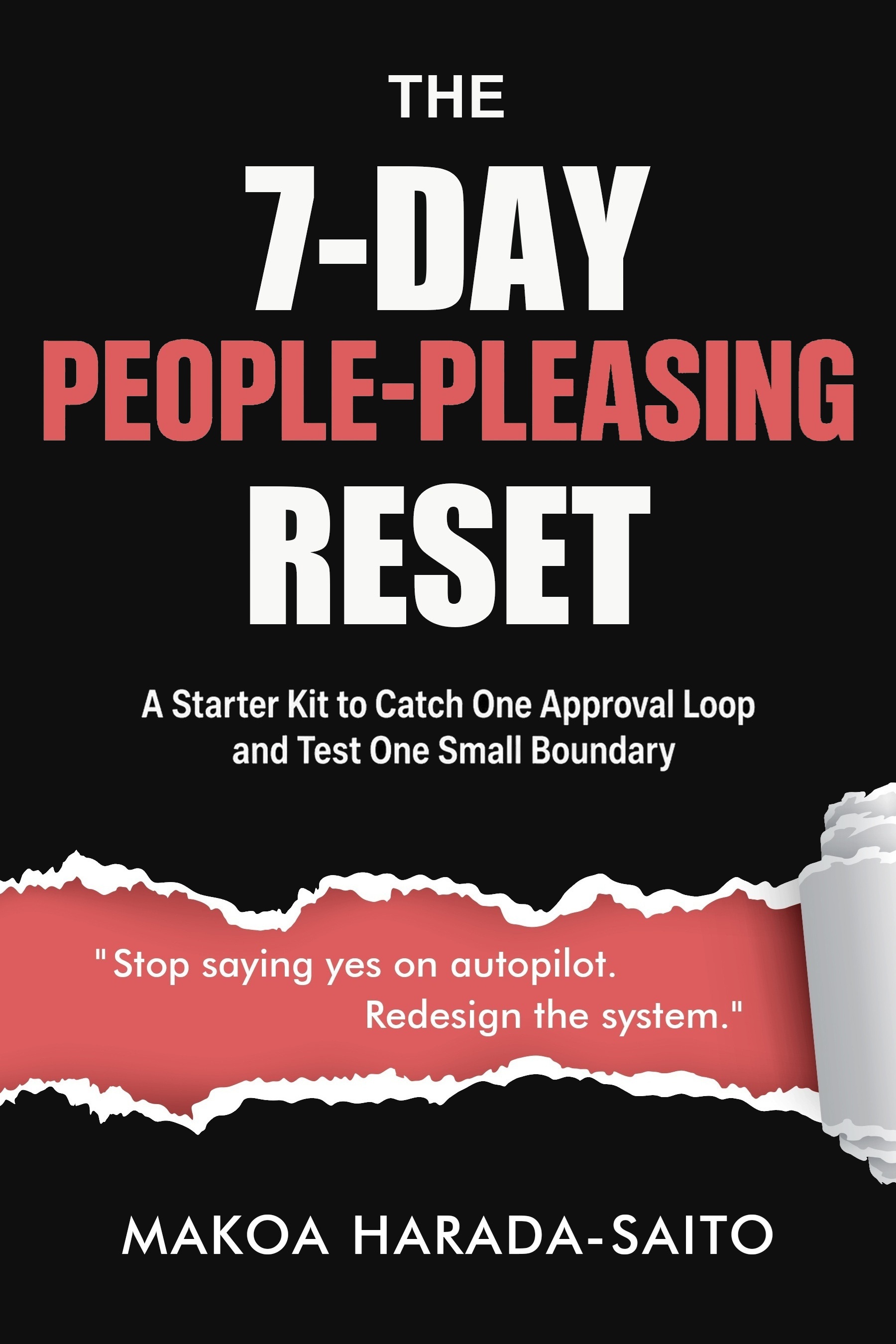 7-Day People-Pleasing Reset Starter Kit cover